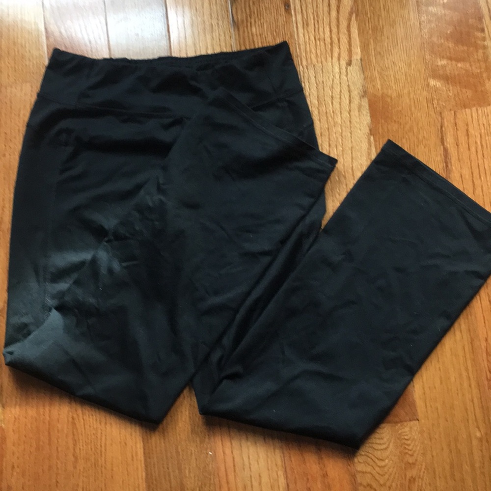 High Waisted Straight Leg Leggings